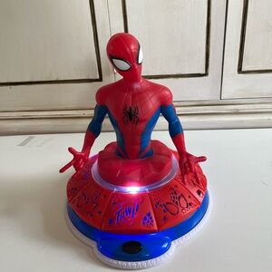 Marvel Spiderman Battery Operated Night Light Superhero Defender Projects Light